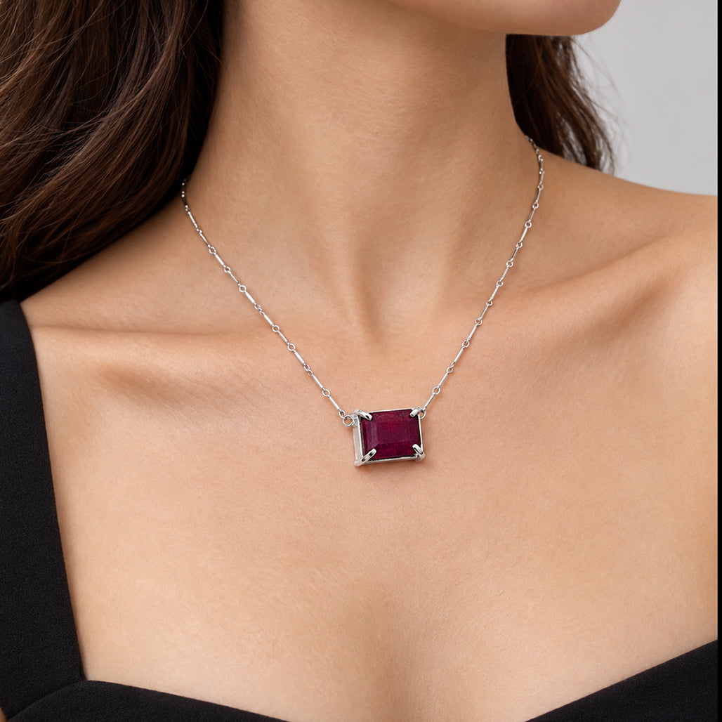 Indian Ruby Necklace