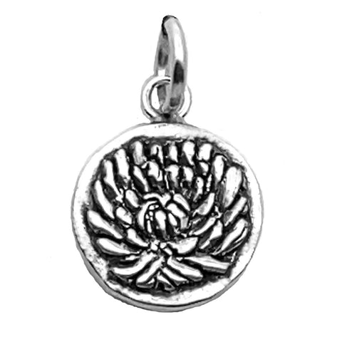 Birth Flower Charm - November — Chrysanthemum