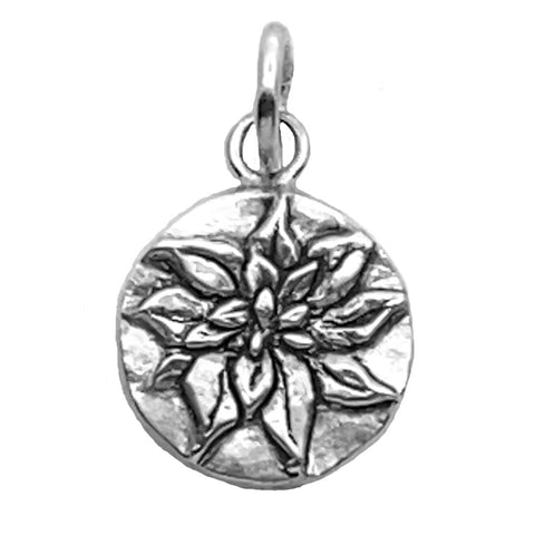 Birth Flower Charm - December — Poinsettia