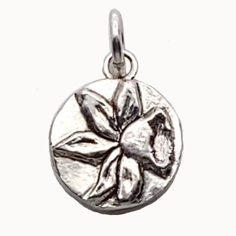 Birth Flower Charm - March — Daffodil