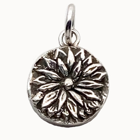 Birth Flower Charm - April — Daisy