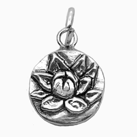 Birth Flower Charm - July — Lotus