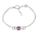 Flow-Fit Amethyst Bracelet