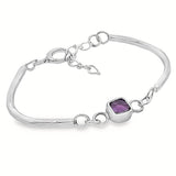 Flow-Fit Amethyst Bracelet