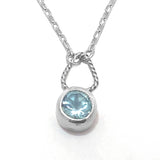Enchanting Aquamarine Necklace