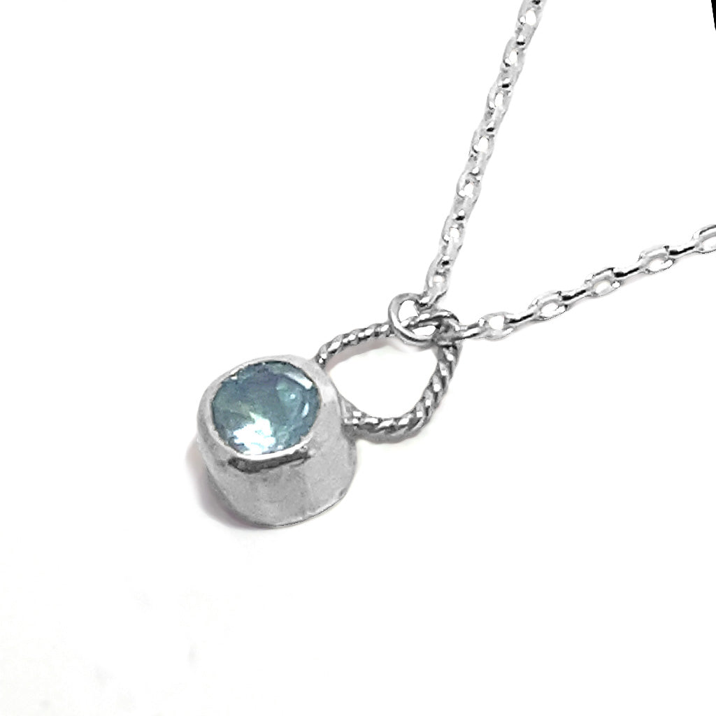 Enchanting Aquamarine Necklace