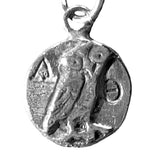 Goddess Charm - Athena Owl