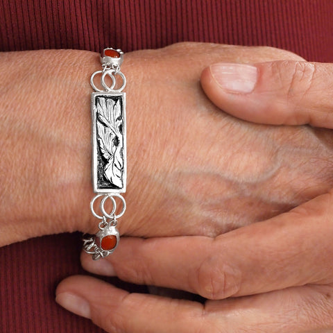 English Oak Leaf Bracelet