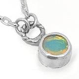 Dainty Ethiopian Opal Necklace