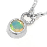 Dainty Ethiopian Opal Necklace