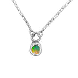 Dainty Ethiopian Opal Necklace