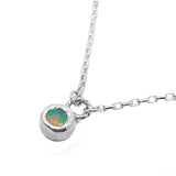 Dainty Ethiopian Opal Necklace