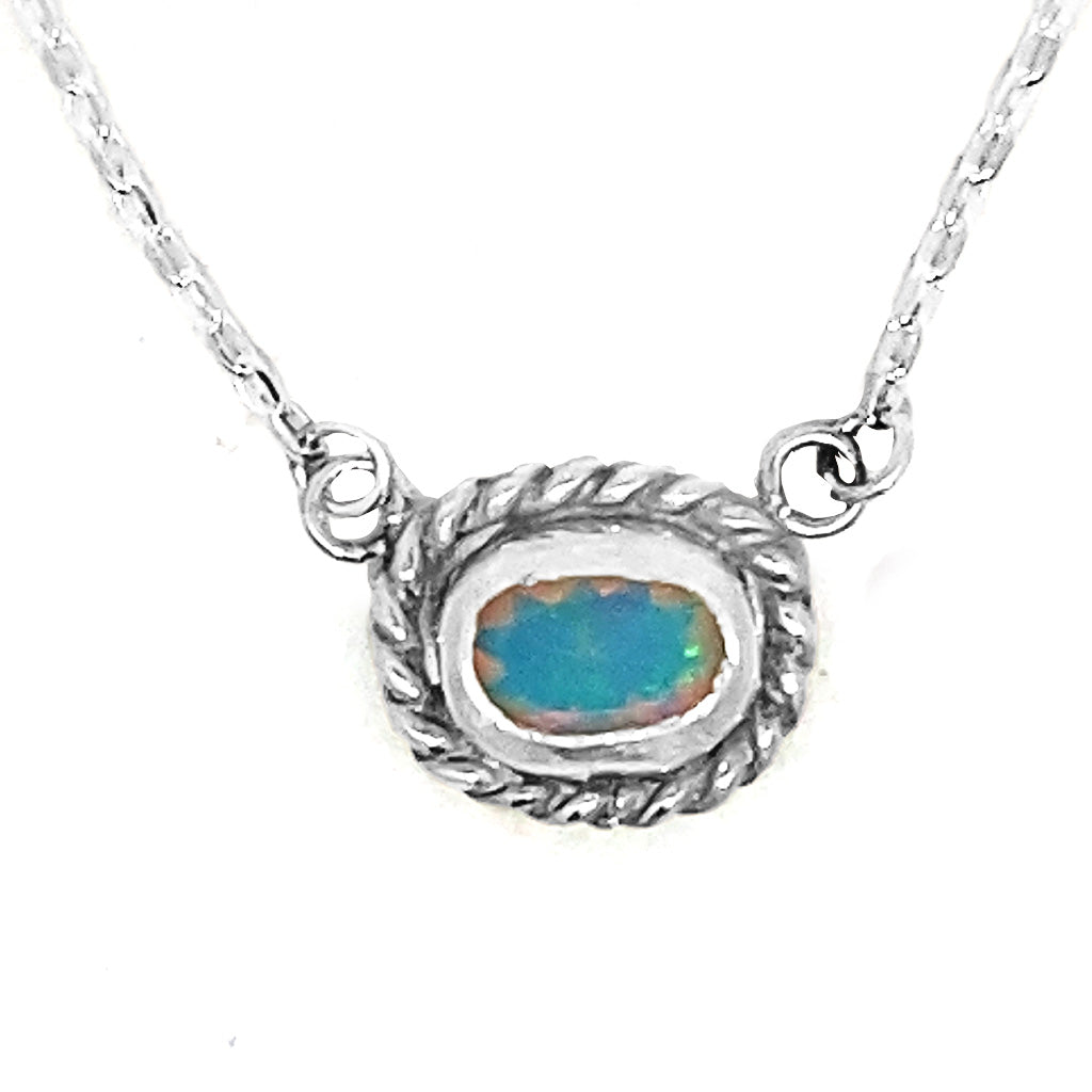 Ethiopian Opal Necklace