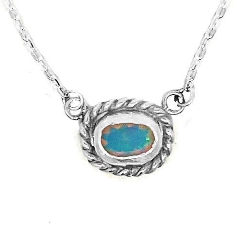 Ethiopian Opal Necklace