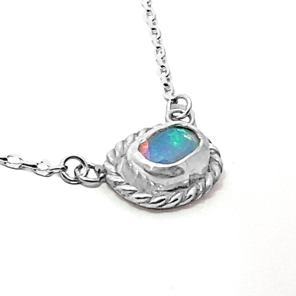 Ethiopian Opal Necklace
