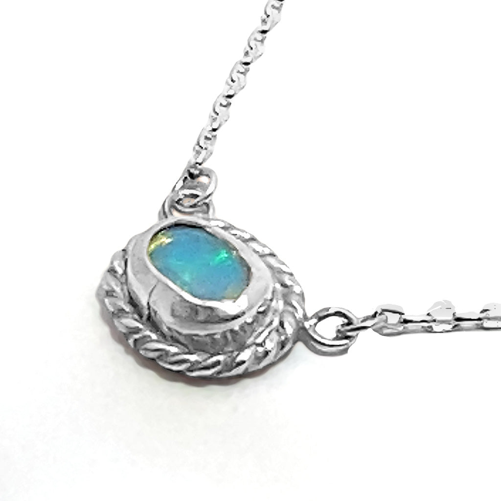 Ethiopian Opal Necklace