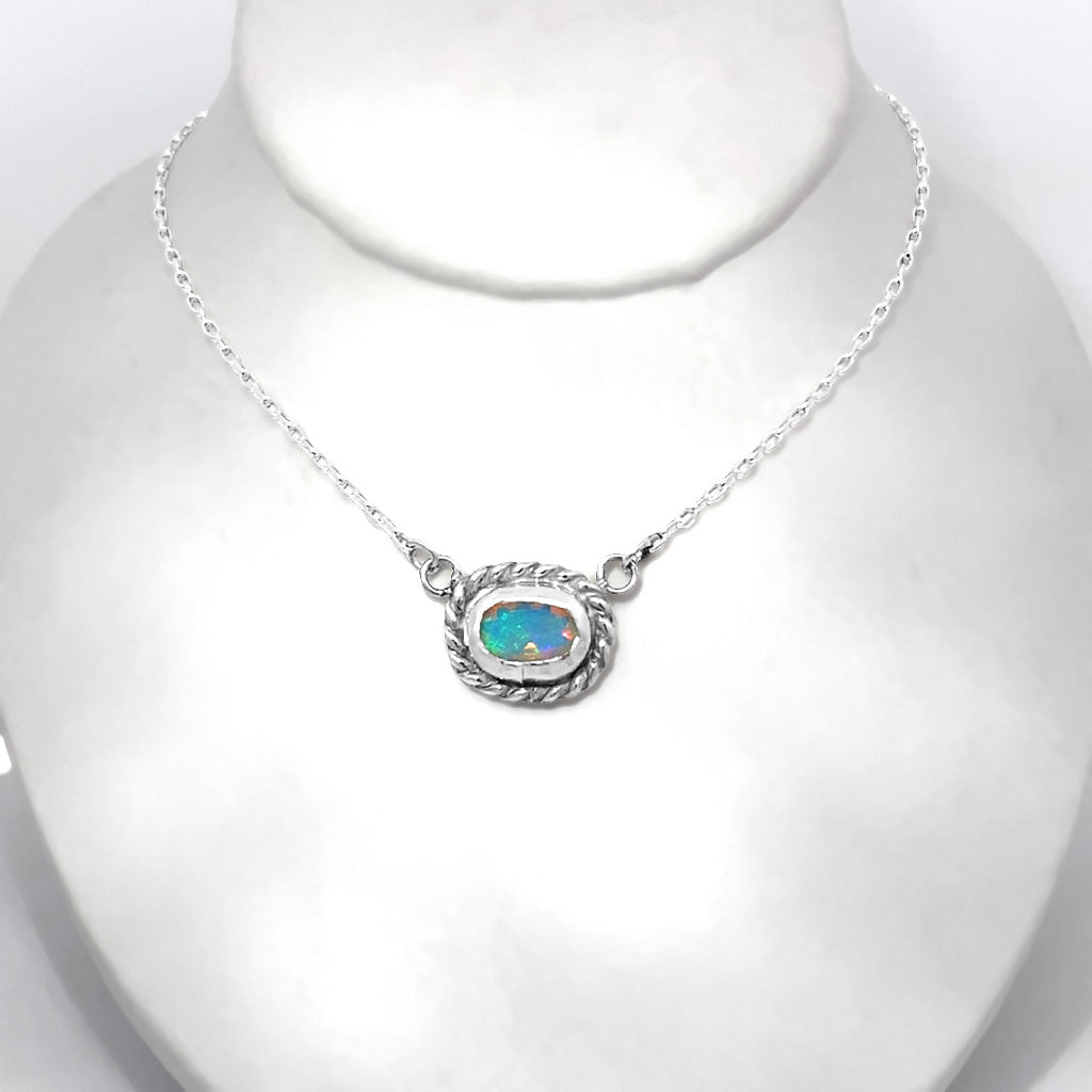 Ethiopian Opal Necklace
