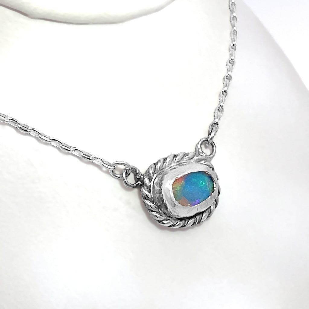 Ethiopian Opal Necklace