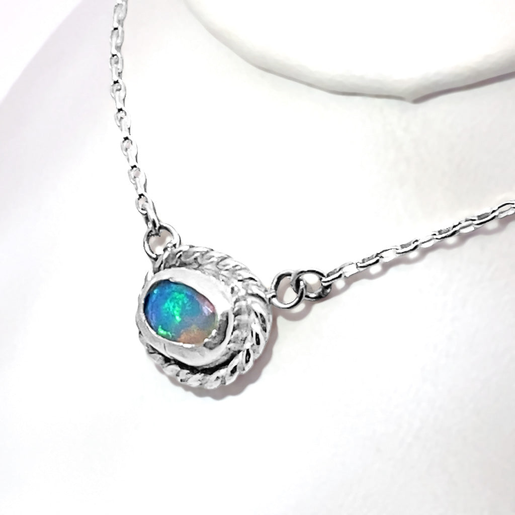 Ethiopian Opal Necklace