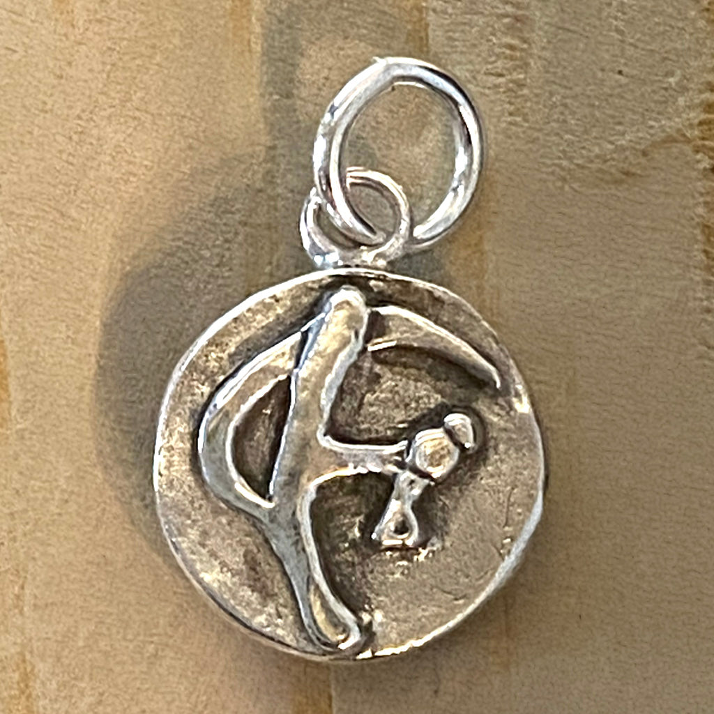 Letters with Life Charm — F