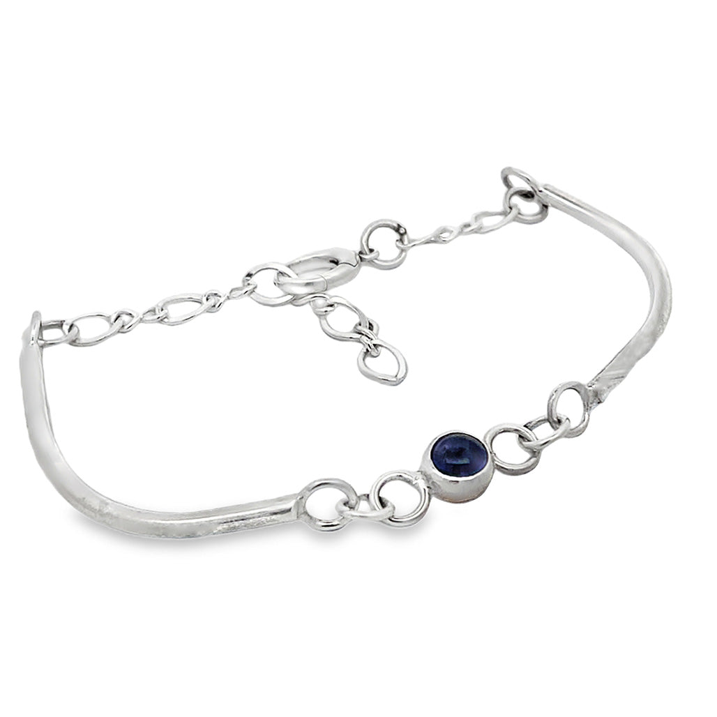 Flow-Fit Iolite Bracelet