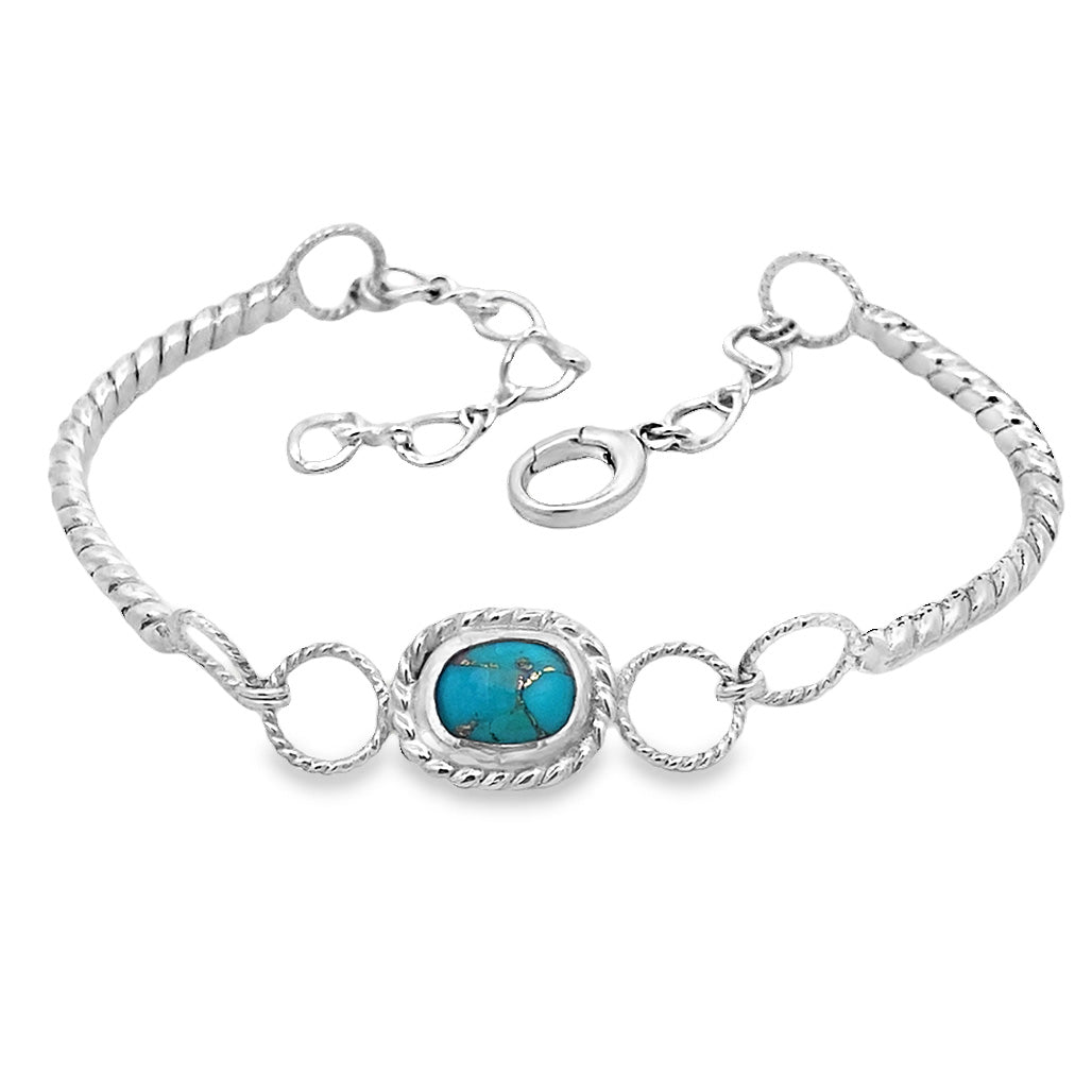 Flow-Fit Turquoise Bracelet