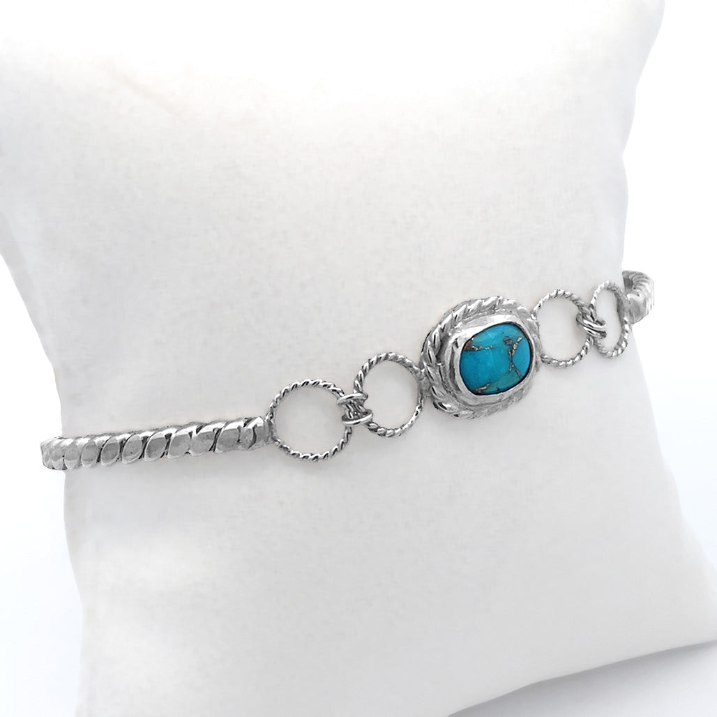 Flow-Fit Turquoise Bracelet