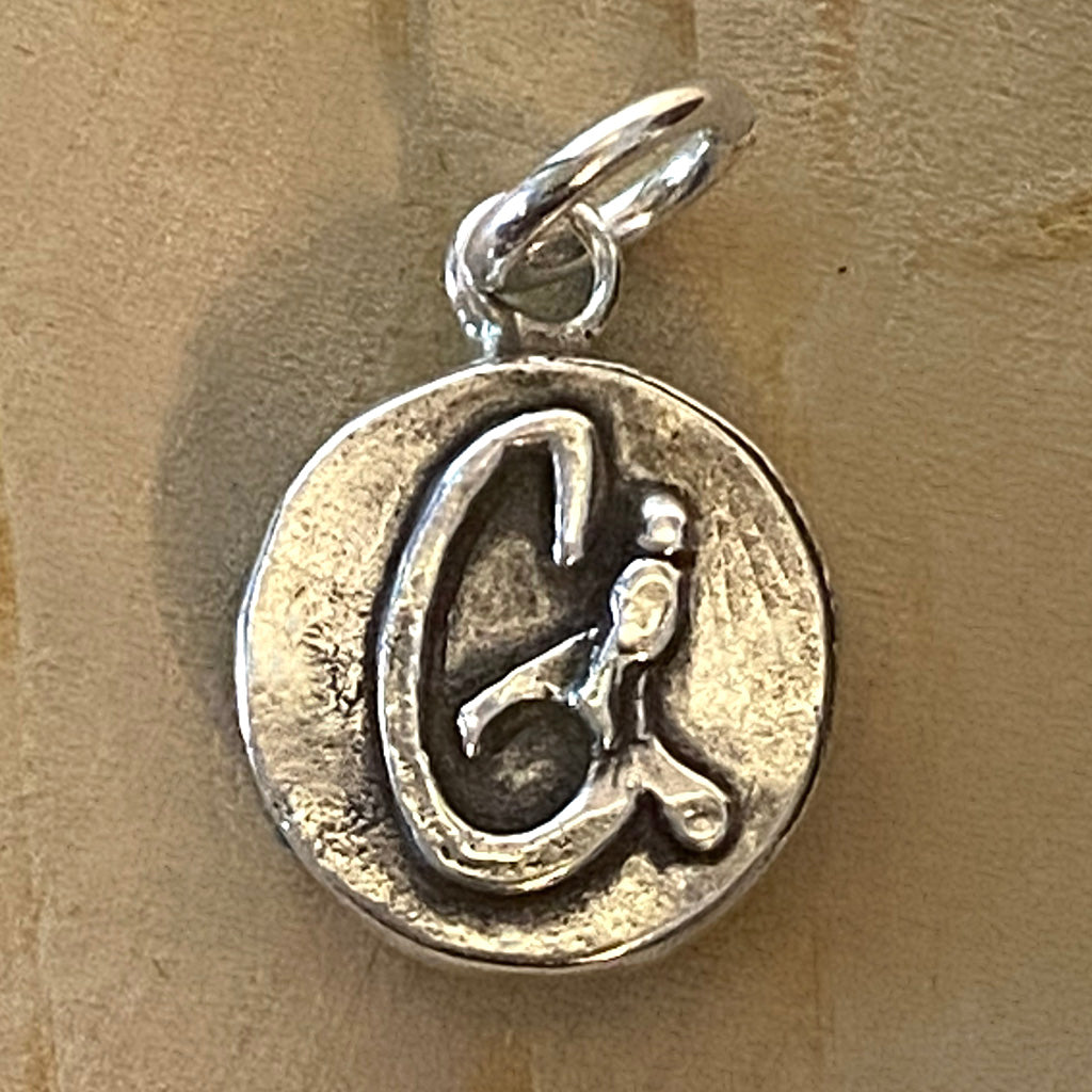 Letters with Life Charm — G