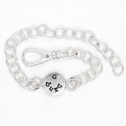 Gettysburg Small Medallion Bracelet