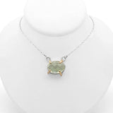 Emerald Prongs Necklace