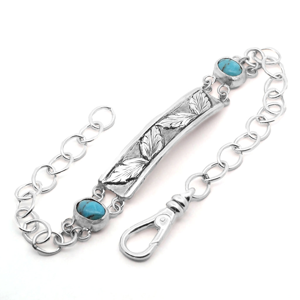 Wild Cherry Leaf Bracelet