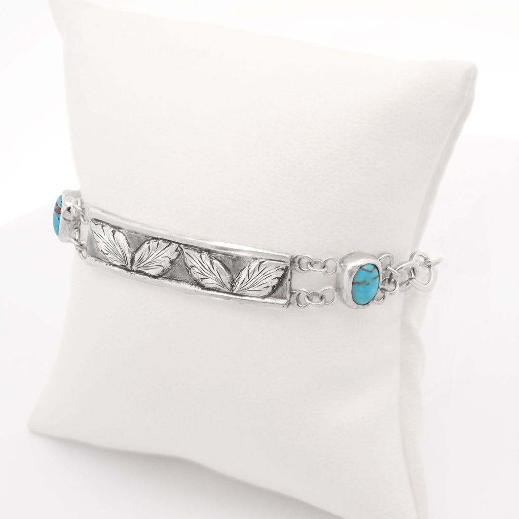Wild Cherry Leaf Bracelet