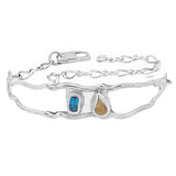 Happy Wave London Topaz and Citrine Bracelet