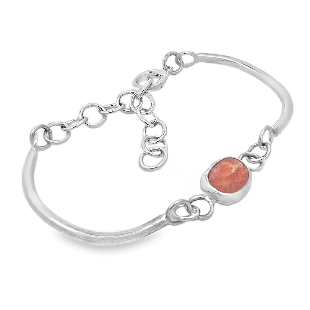 Flow-Fit Sunstone Bracelet