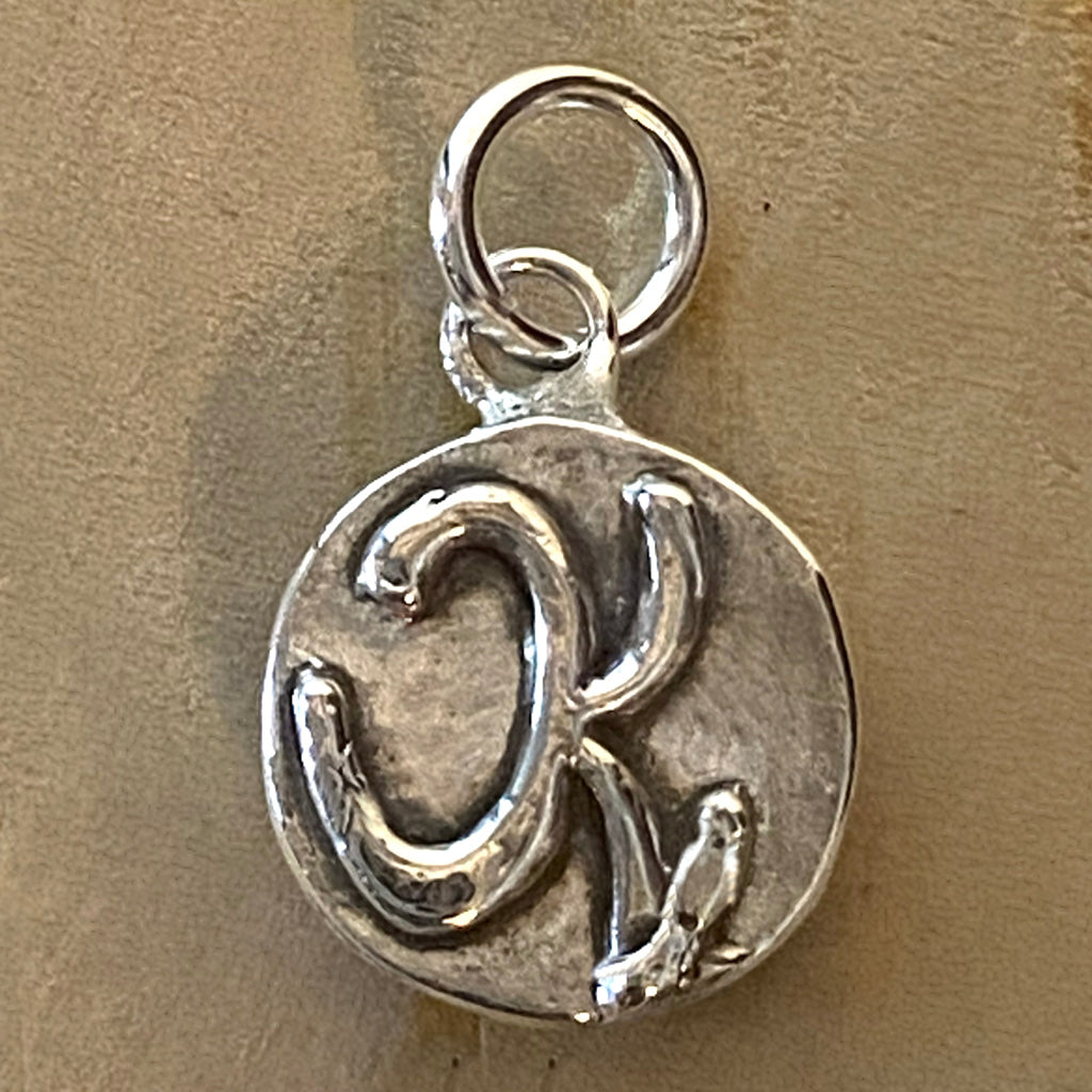 Letters with Life Charm — K