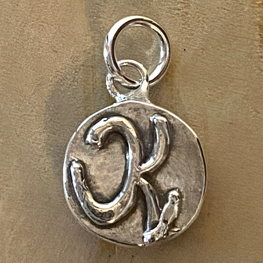 Letters with Life Charm — K