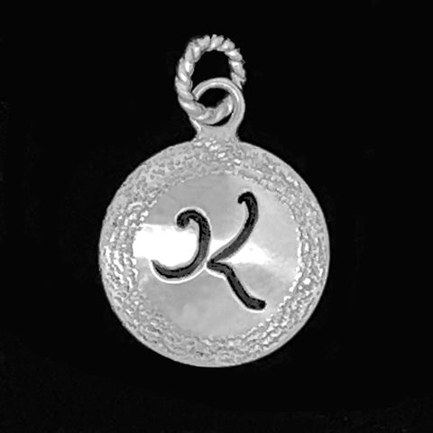 Monogram Charm - K