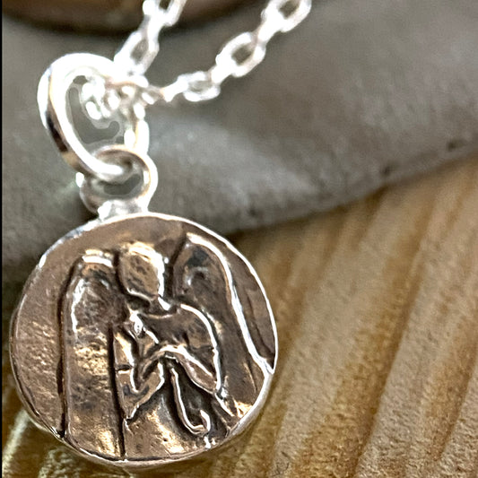 Kitty Guardian Angel Charm