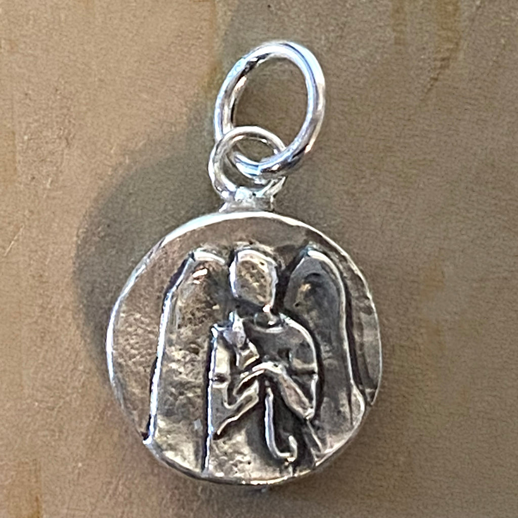 Kitty Guardian Angel Charm