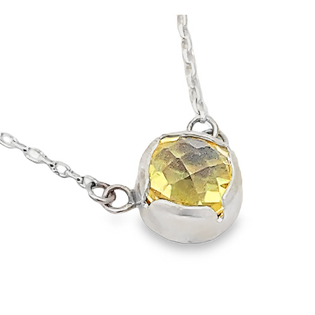 Lemon Citrine Necklace