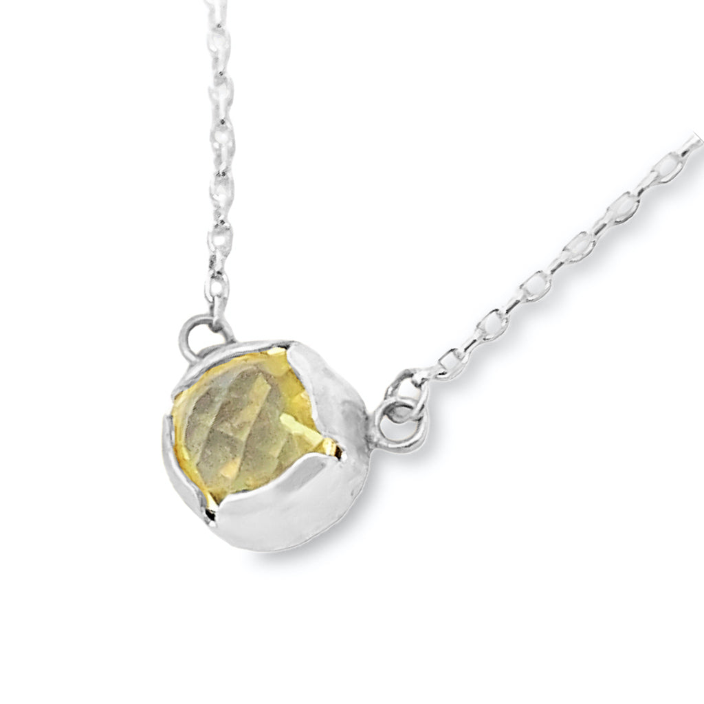 Lemon Citrine Necklace