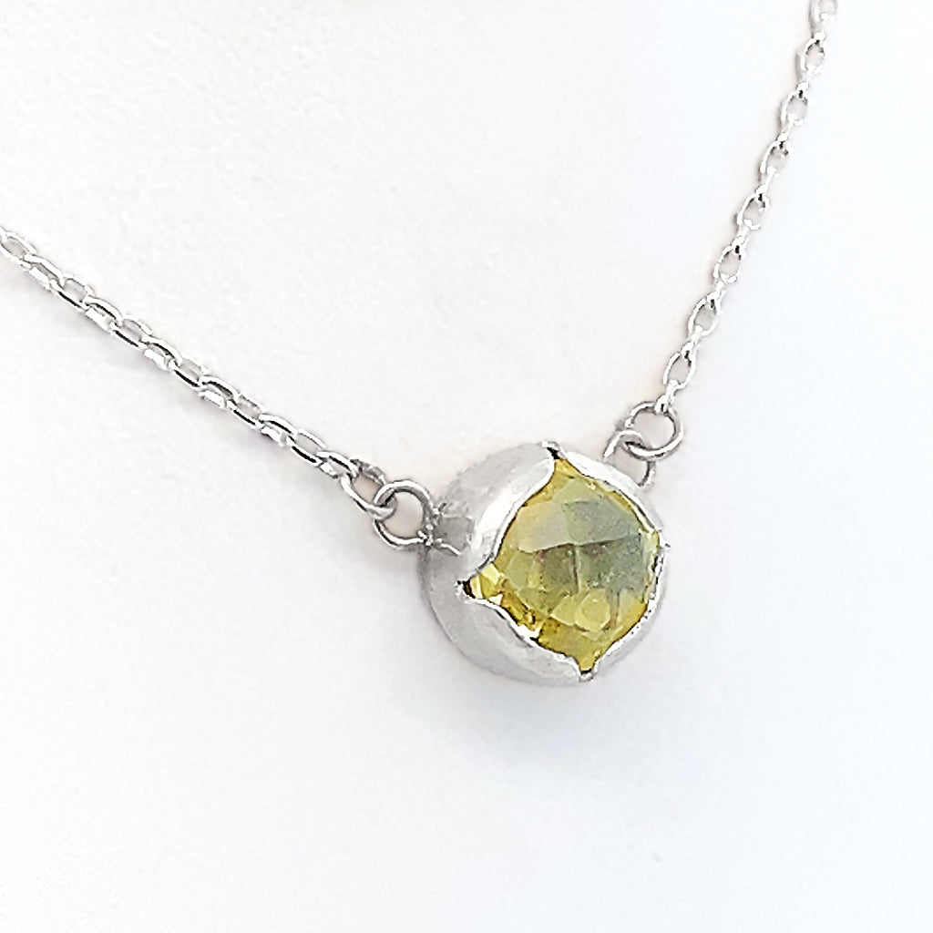 Lemon Citrine Necklace