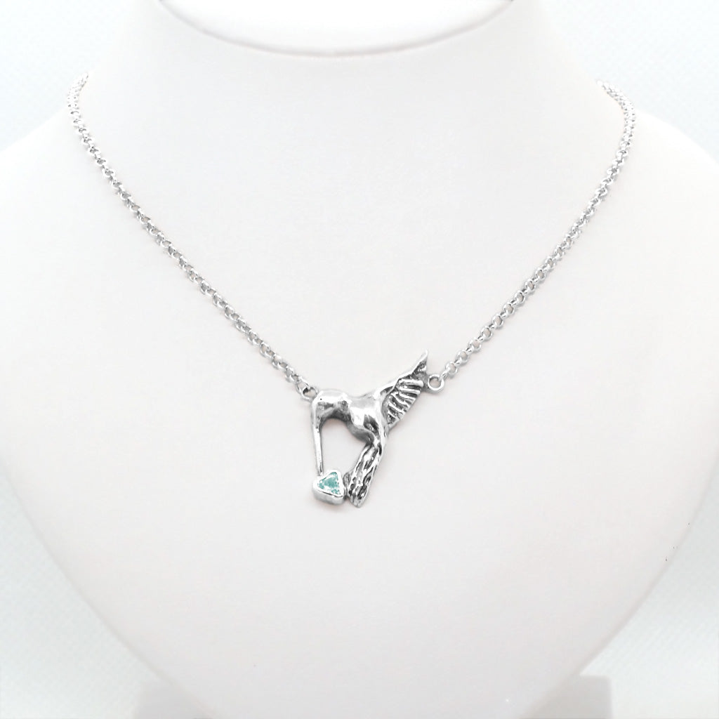 Lilly the Humming Bird Necklace