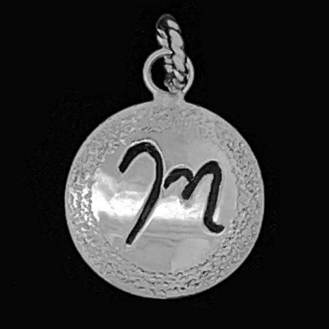 Monogram Charm - M