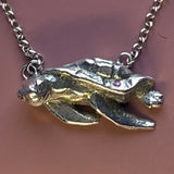 Matilda the Sea Turtle Pendant