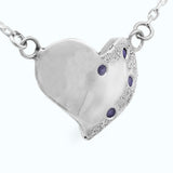 Midnight Heart Necklace