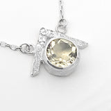 North Point Green Amethyst Necklace