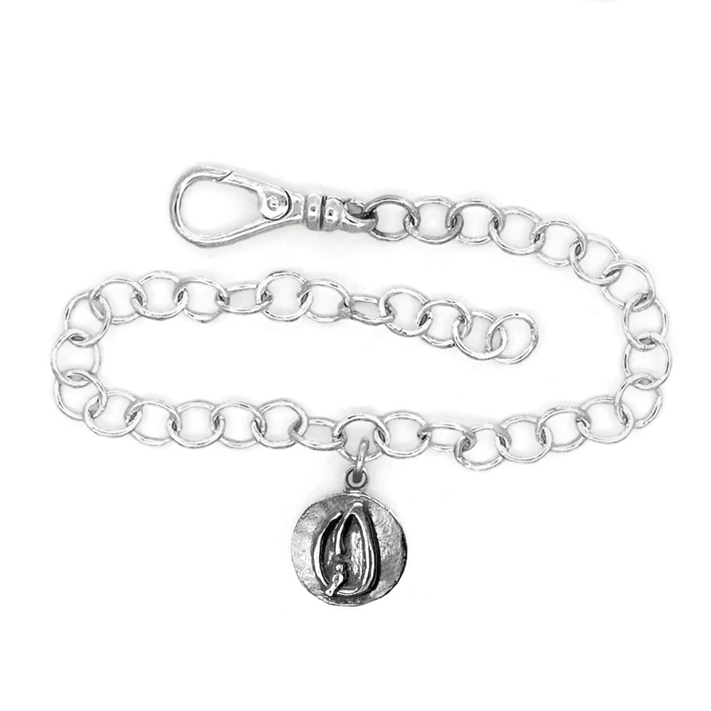 Letters with Life Charm — O