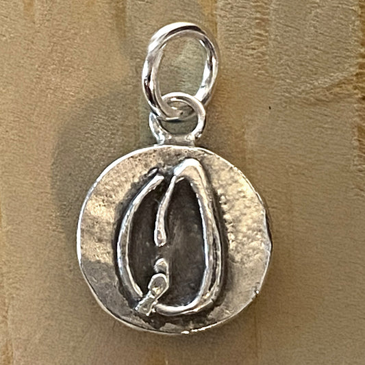 Letters with Life Charm — O