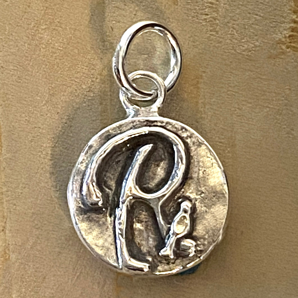 Letters with Life Charm — R